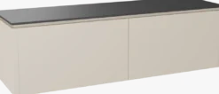 Balmani Eclips badkamermeubel met Stretto wastafelblad voor waskom(men)