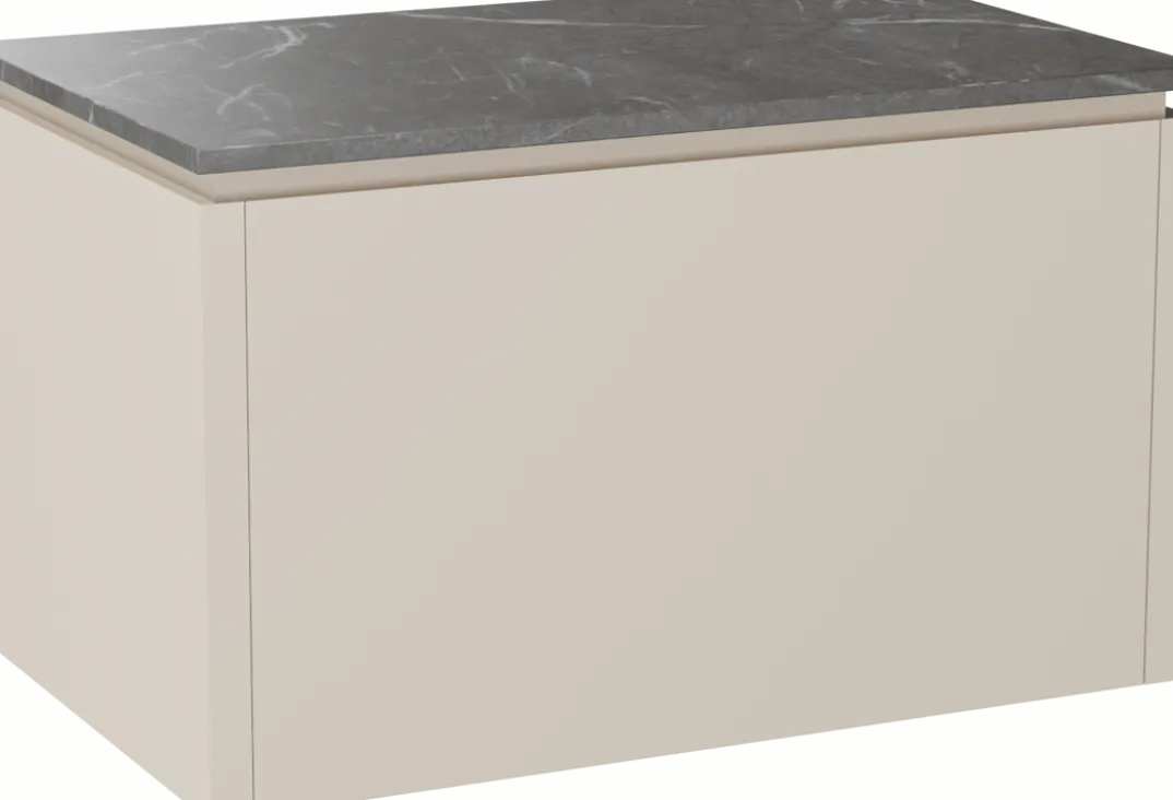 Balmani Eclips badkamermeubel met Stretto wastafelblad voor waskom(men)
