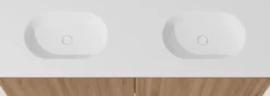 Balmani Eclips badkamermeubel met Tablo Oval wastafel