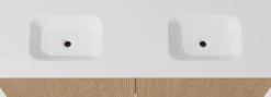 Balmani Eclips badkamermeubel met Tablo Arcato wastafel, afvoerplug niet inbegrepen