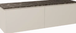 Balmani Eclips badkamermeubel met Stretto wastafelblad voor waskom(men)