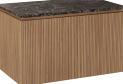 Balmani Eclips badkamermeubel met Stretto wastafelblad voor waskom(men)