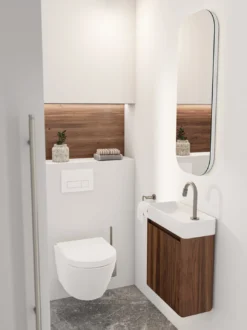 Balmani Fara toiletmeubel met Fara wastafel