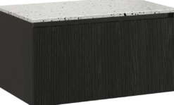 Balmani Fila by Mitra badkamermeubel met Stretto wastafelblad voor waskom(men)