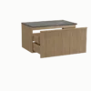 Balmani Forma badkamermeubel met Stretto wastafelblad voor waskom(men)