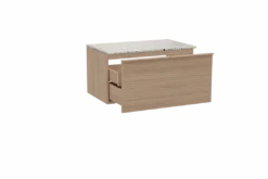 Balmani Forma badkamermeubel met Stretto wastafelblad voor waskom(men)