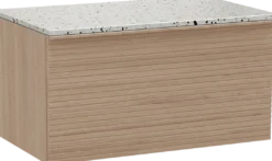 Balmani Forma badkamermeubel met Stretto wastafelblad voor waskom(men)