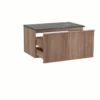 Balmani Forma badkamermeubel met Stretto wastafelblad voor waskom(men)