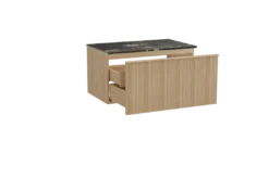 Balmani Forma badkamermeubel met Stretto wastafelblad voor waskom(men)