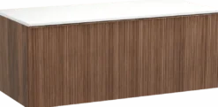Balmani Forma badkamermeubel met Stretto wastafelblad voor waskom(men)