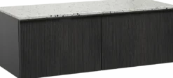 Balmani Forma badkamermeubel met Stretto wastafelblad voor waskom(men)