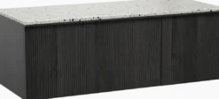 Balmani Forma badkamermeubel met Stretto wastafelblad voor waskom(men)