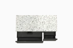 Balmani Forma badkamermeubel met Stretto wastafelblad voor waskom(men)