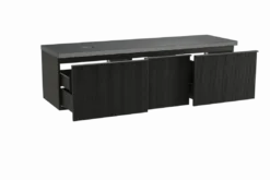 Balmani Forma badkamermeubel met Rock wastafelblad voor waskom(men)