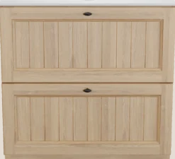 Balmani Lemon badkamermeubel met Facetta wastafelblad voor waskom(men)