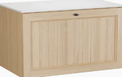 Balmani Lemon badkamermeubel met Stretto wastafelblad voor waskom(men)