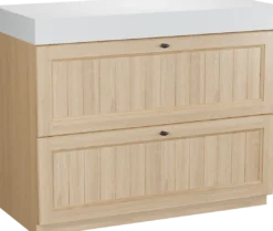 Balmani Lemon badkamermeubel met Dominus wastafelblad voor waskom(men)