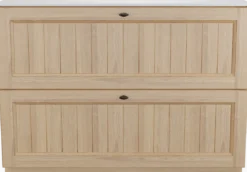 Balmani Lemon badkamermeubel met Stretto wastafelblad voor waskom(men)