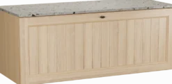 Balmani Lemon badkamermeubel met Stretto wastafelblad voor waskom(men)