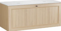 Balmani Lemon badkamermeubel met Facetta wastafelblad voor waskom(men)