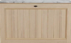 Balmani Lemon badkamermeubel met Stretto wastafelblad voor waskom(men)
