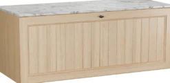 Balmani Lemon badkamermeubel met Stretto wastafelblad voor waskom(men)