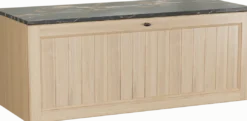 Balmani Lemon badkamermeubel met Stretto wastafelblad voor waskom(men)
