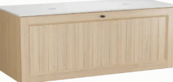 Balmani Lemon badkamermeubel met Facetta wastafelblad voor waskom(men)
