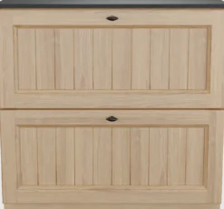 Balmani Lemon badkamermeubel met Stretto wastafelblad voor waskom(men)