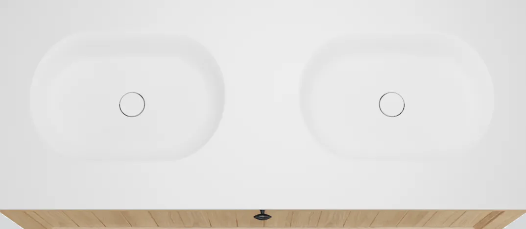 Balmani Lemon badkamermeubel met Tablo Oval wastafel