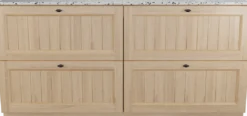 Balmani Lemon badkamermeubel met Stretto wastafelblad voor waskom(men)