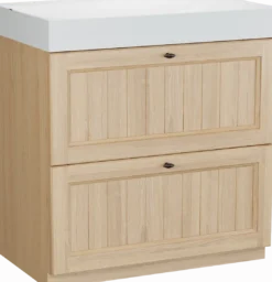 Balmani Lemon badkamermeubel met Wave wastafel
