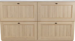 Balmani Lemon badkamermeubel met Facetta wastafelblad voor waskom(men)