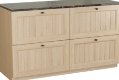 Balmani Lemon badkamermeubel met Stretto wastafelblad voor waskom(men)