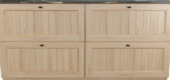 Balmani Lemon badkamermeubel met Stretto wastafelblad voor waskom(men)