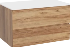 Balmani Lucida badkamermeubel met Stretto wastafelblad voor waskom(men)