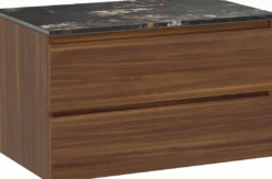Balmani Lucida badkamermeubel met Stretto wastafelblad voor waskom(men)