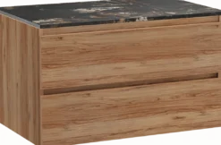 Balmani Lucida badkamermeubel met Stretto wastafelblad voor waskom(men)