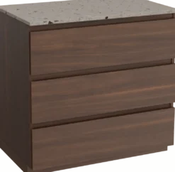 Balmani Lucida badkamermeubel met Stretto wastafelblad voor waskom(men)
