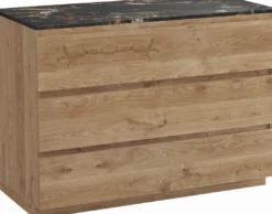 Balmani Lucida badkamermeubel met Stretto wastafelblad voor waskom(men)