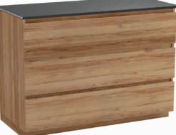 Balmani Lucida badkamermeubel met Stretto wastafelblad voor waskom(men)