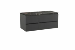 Balmani Lucida badkamermeubel met Stretto wastafelblad voor waskom(men)