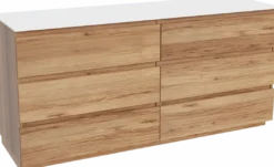 Balmani Lucida badkamermeubel met Stretto wastafelblad voor waskom(men)