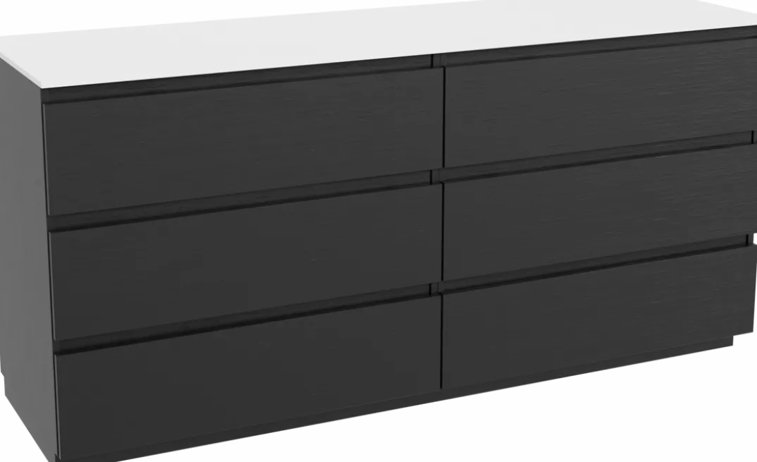 Balmani Lucida badkamermeubel met Stretto wastafelblad voor waskom(men)