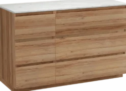 Balmani Lucida badkamermeubel met Stretto wastafelblad voor waskom(men)