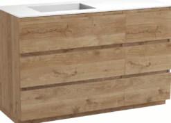 Balmani Lucida badkamermeubel met Tablo Stretto wastafel