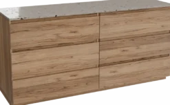 Balmani Lucida badkamermeubel met Stretto wastafelblad voor waskom(men)