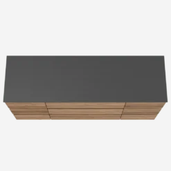 Balmani Lucida badkamermeubel met Stretto wastafelblad voor waskom(men)
