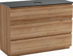 Balmani Lucida badkamermeubel met Facetta wastafelblad voor waskom(men)