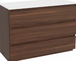 Balmani Lucida badkamermeubel met Stretto wastafelblad voor waskom(men)